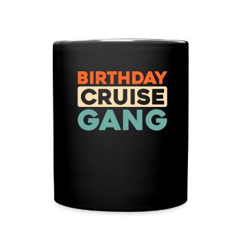 Croisière - Mug uni - noir - Devant