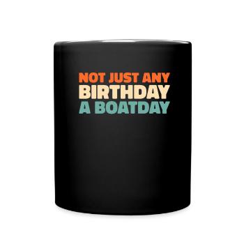 Kreuzfahrt Birthday Cruise - Full Colour Mug - black - Front