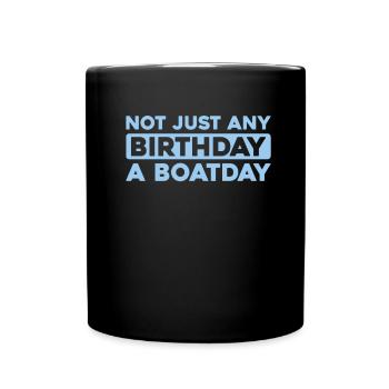 Kreuzfahrt Birthday Cruise - Tasse einfarbig - Schwarz - Vorne