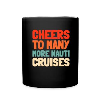 Kreuzfahrt Birthday Cruise - Full Colour Mug - black - Front