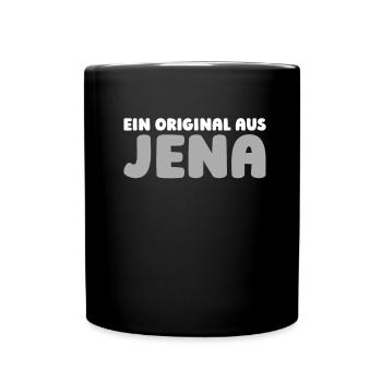 German city Jena, Thuringia - Full Colour Mug - black - Front