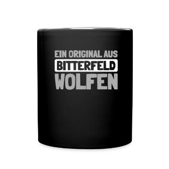German city of Bitterfeldwolfen8 Saxony-Anhalt - Full Colour Mug - black - Front
