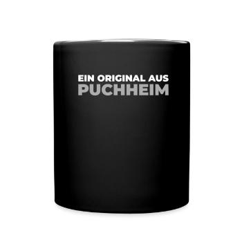 German city of Puchheim, Bavaria - Full Colour Mug - black - Front