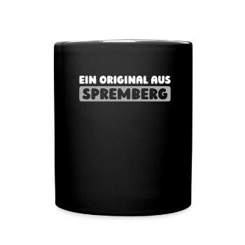 Ville allemande de Spremberg Brandebourg - Mug uni - noir - Devant
