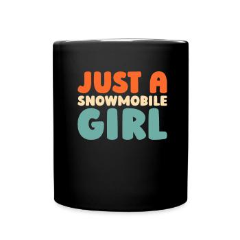 Motoneige Motoneige - Mug uni - noir - Devant