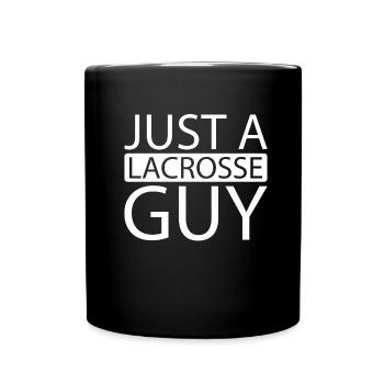 La crosse juste un gars de crosse - Mug uni - noir - Devant