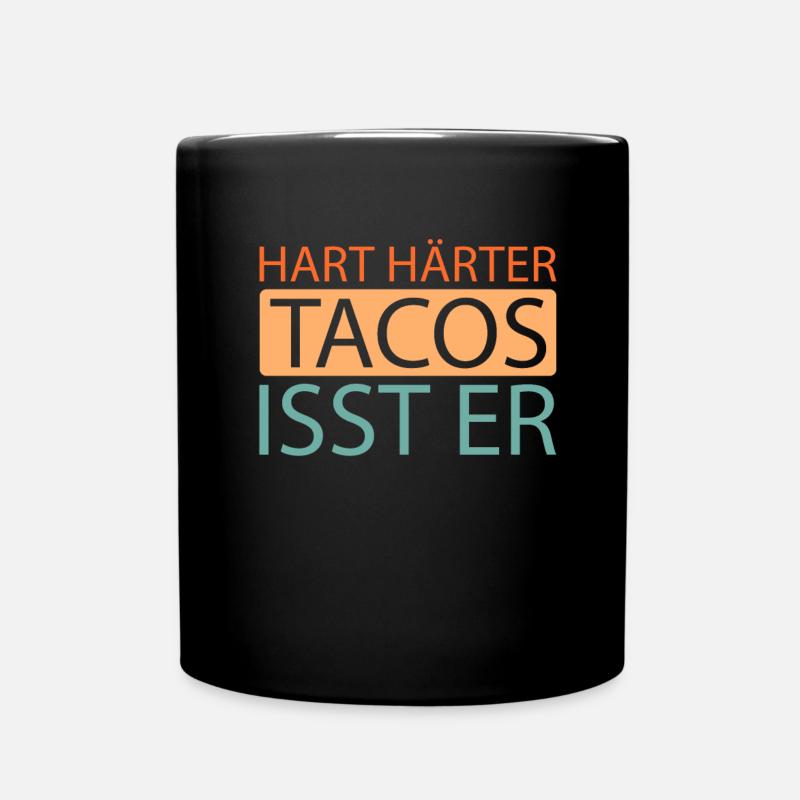 Tacos - Full Colour Mug - black