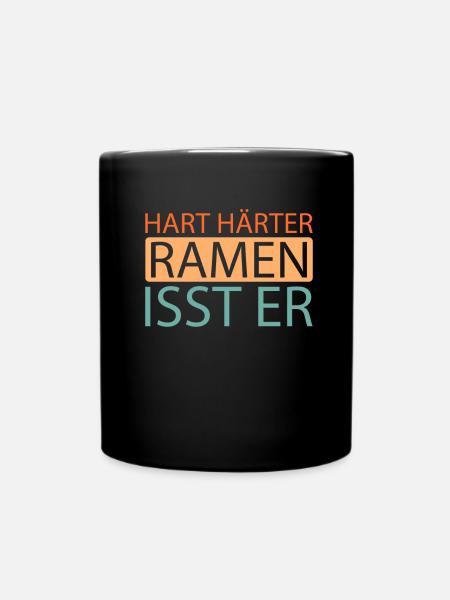 Ramen - Tasse einfarbig - Schwarz