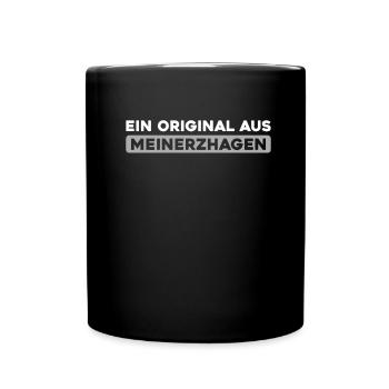 Deutsche Stadt Meinerzhagen Nordrheinwestfalen - Tasse einfarbig - Schwarz - Vorne