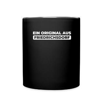 Ville allemande de Friedrichsdorf, Hesse - Mug uni - noir - Devant
