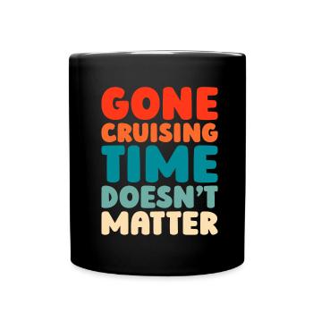 Cruise Retraite - Mug uni - noir - Devant