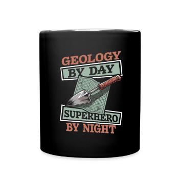 Geologie Geologe - Tasse einfarbig - Schwarz - Vorne