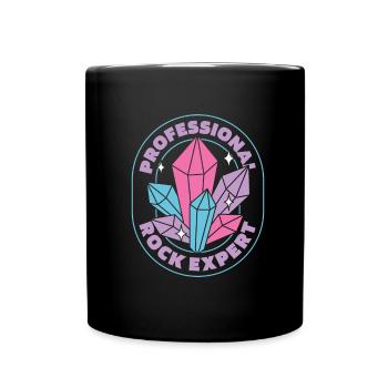 Geologie Geologe - Tasse einfarbig - Schwarz - Vorne