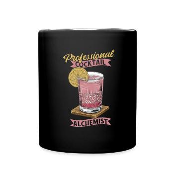 Barkeeper Bartender - Tasse einfarbig - Schwarz - Vorne