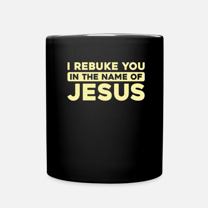 Christian Christianity - Full Colour Mug - black