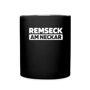 German city of Remseck am Neckar - Full Colour Mug - black - Front
