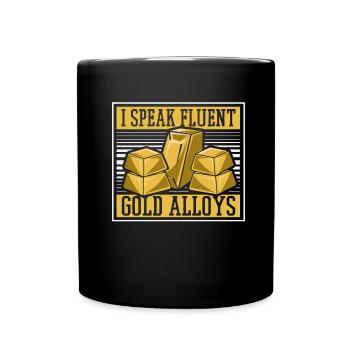 Orfèvre - Mug uni - noir - Devant