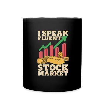 Conseiller financier - Mug uni - noir - Devant