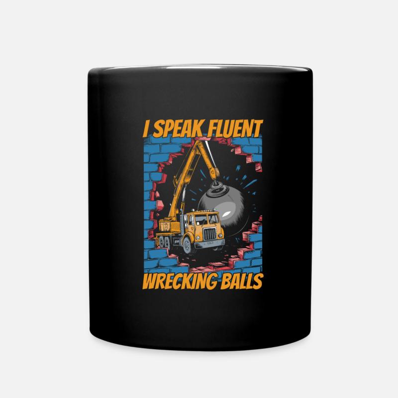 Expert en démolition - Mug uni - noir