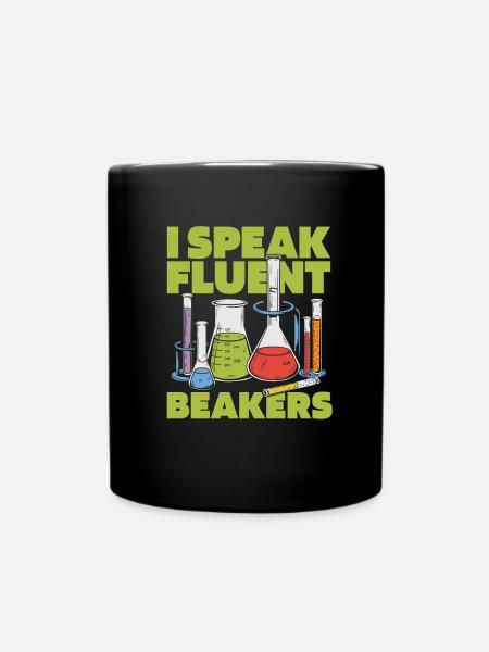 Chemielaborant - Tasse einfarbig - Schwarz