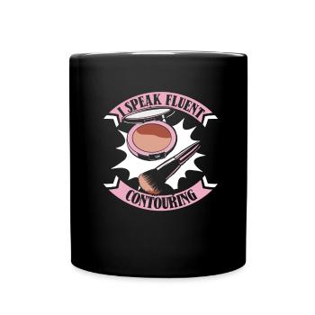 Esthéticien - Mug uni - noir - Devant