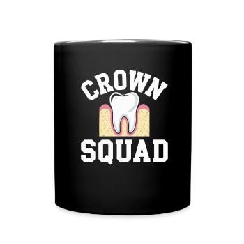 Cadre de prothésistes dentaires - Mug uni - noir - Devant