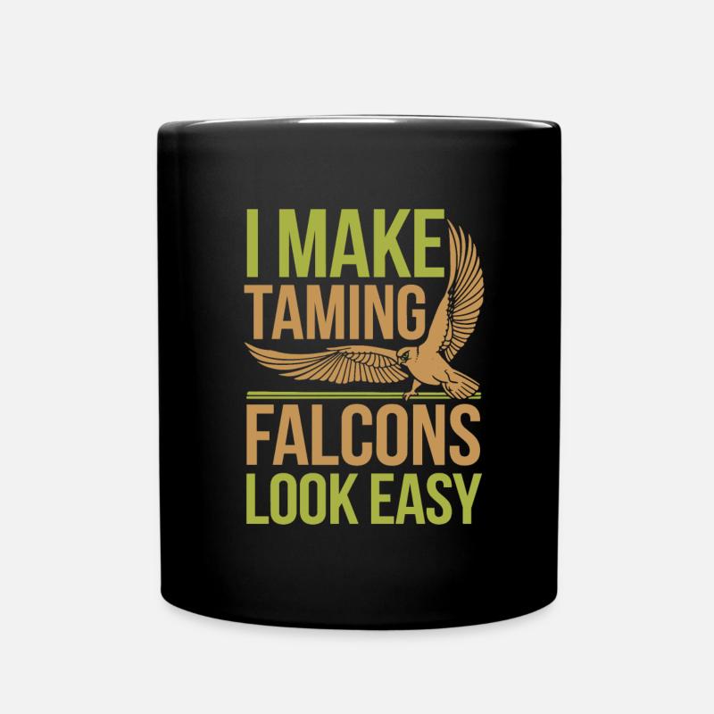 Falkner - Tasse einfarbig - Schwarz