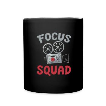 Cameraman Kader - Full Colour Mug - black - Front
