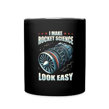 Aerospace Engineer - Full Colour Mug - black - Front
