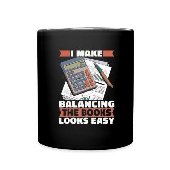 Comptable Conseiller fiscal - Mug uni - noir - Devant
