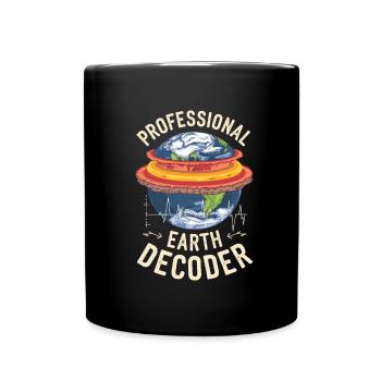 Geophysiker - Tasse einfarbig - Schwarz - Vorne