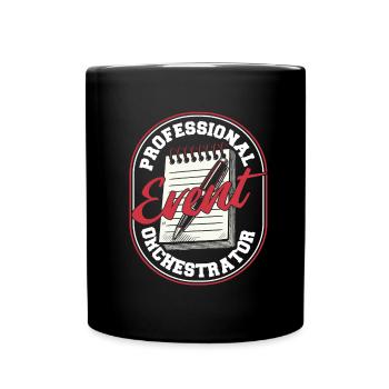 Event planner - Full Colour Mug - black - Front