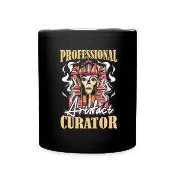 Conservateur - Mug uni - noir - Devant