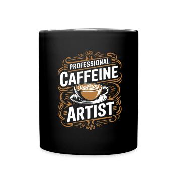 Barista - Full Colour Mug - black - Front