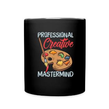 Art Director - Tasse einfarbig - Schwarz - Vorne