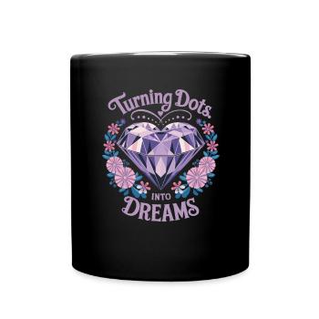 Painting Diamonds Diamond Painting Art - Full Colour Mug - black - Front