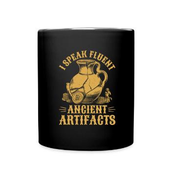 Conservateur - Mug uni - noir - Devant