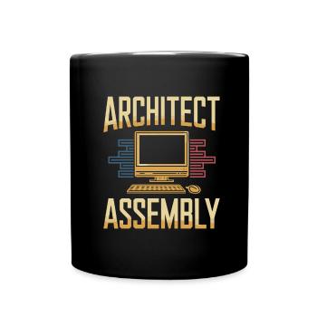 Database Architect Team - Full Colour Mug - black - Front