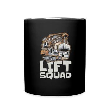 Crane Operator Squad - Full Colour Mug - black - Front
