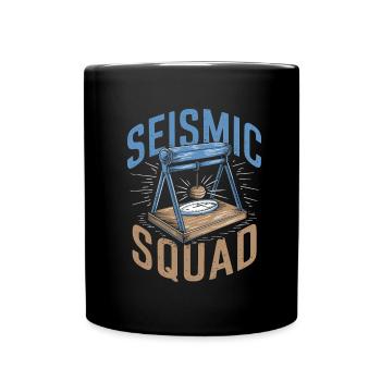 Geophysiker Kader - Tasse einfarbig - Schwarz - Vorne