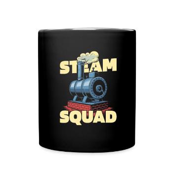 Boiler operator cadre - Full Colour Mug - black - Front
