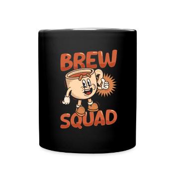 Barista Squad - Full Colour Mug - black - Front