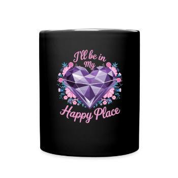 Painting Diamonds Diamond Painting Art - Full Colour Mug - black - Front