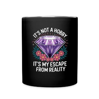 Painting Diamonds Diamond Painting Art - Full Colour Mug - black - Front