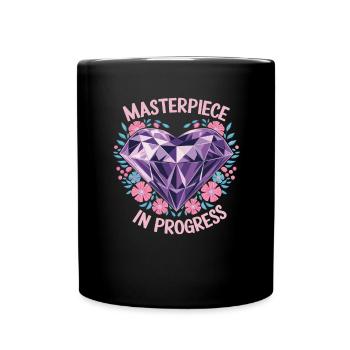 Painting Diamonds Diamond Painting Art - Full Colour Mug - black - Front
