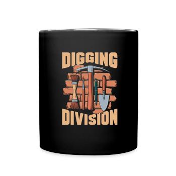 Archaeologist Team - Full Colour Mug - black - Front