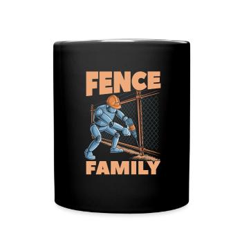 Fence Installer Team - Full Colour Mug - black - Front