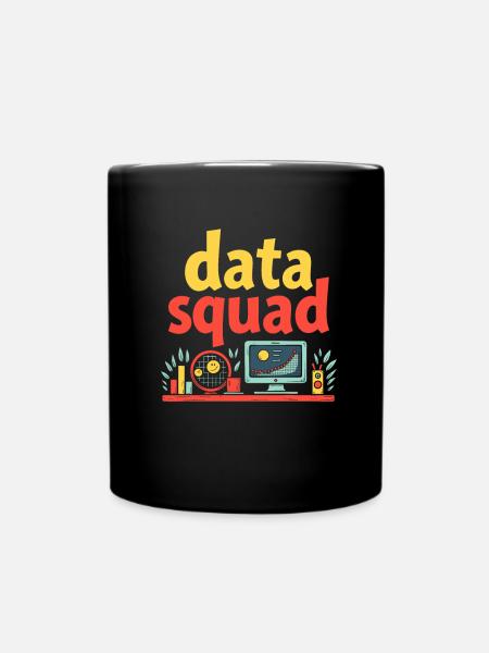 Équipe d’analystes de données en science des données - Mug uni - noir