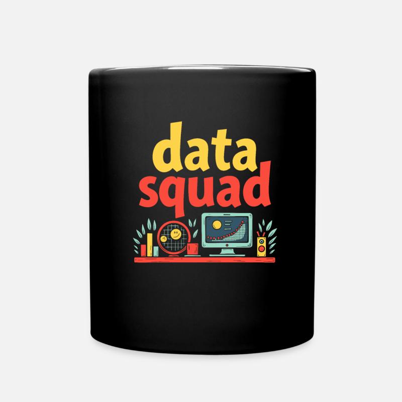 Data Science Data Analyst Kader - Tasse einfarbig - Schwarz
