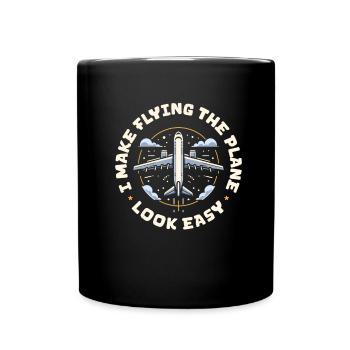 Mécanicien aéronautique - Mug uni - noir - Devant